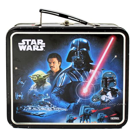 how much is a star wars metal lunch box worth|original star wars lunch box.